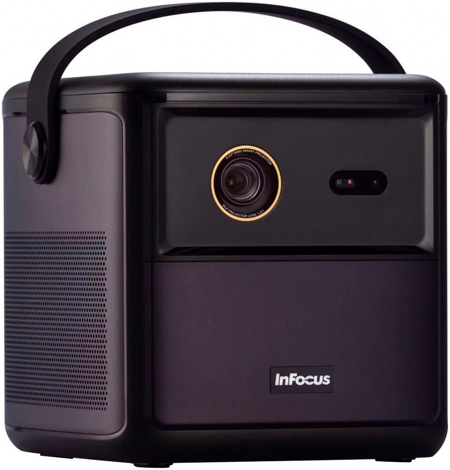 Infocus Beamer mit LED, Full HD, 450 ISO-Lumen, HDR10, 3D, Google TV, WLAN Beamer (450 lm, 1920 x 1080 px) von Infocus