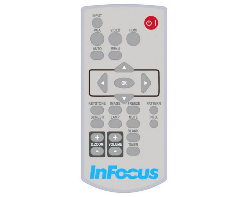 Infocus Navigator 6 Fernbedienung Beamer von Infocus
