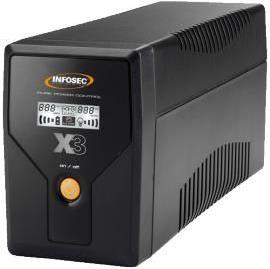 Infosec X3 EX 1000 LCD USB FR/SCHUKO  (65968) von Infosec