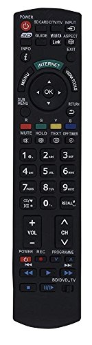 Ersatz Fernbedienung für Panasonic TXP37C10E TX-P37C10E TXP37C10ES TX-P37C10ES Ersatz Fernbedienung für Panasonic TXP37C10E TX-P37C10E TXP37C10ES TX-P37C10ES von Infratex