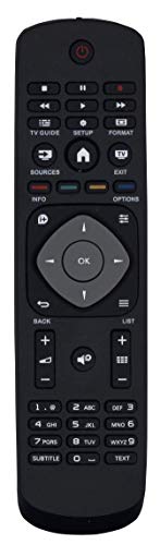 Ersatz Fernbedienung für TV Philips 24PFS4032/12 24PFT4022 24PFT4022/12 von Infratex