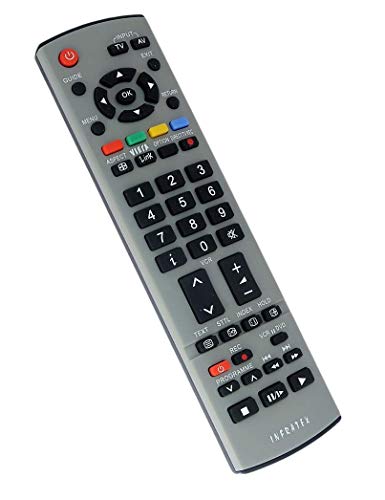 Ersatzfernbedienung für Panasonic-Fernseher EUR7651110 von Infratex
