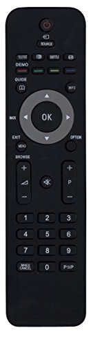 Ersatzfernbedienung für TV Philips 19PFL5403D/10 22PFL5403D/10 32PFL5403D von Infratex