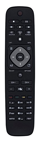 Fernbedienung für TV Philips 32PFL3008H 32PFL3008H/12 32PFL3008H12 32PFL3008K von Infratex