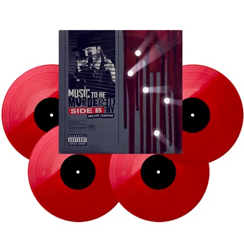 Music To Be Murdered By (Side B) - Exclusive Deluxe Edition Red Colored Vinyl 4LP With Alternate Cover von Infun