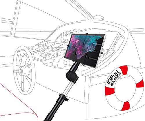Infuu Holders Auto KFZ Halterung für iPad 1 2 3 4 Air/Galaxy Tab Note/Tablet-PC 006 von Infuu Holders