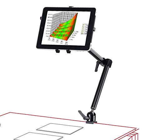 Infuu Holders Stabile Halterung für iPad Galaxy Tab Note Tablet-PC 7-11" für Tisch Rohr Stuhl Bett Regal 106 von Infuu Holders