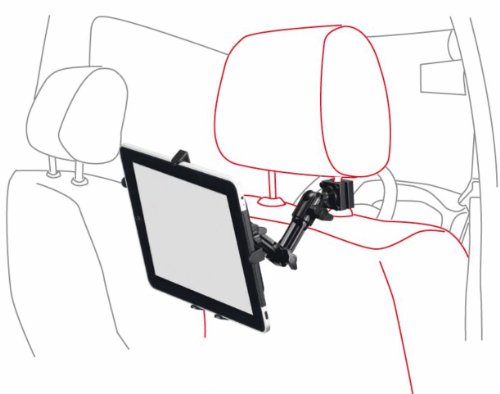 Infuu Holders Stabile Kopfstützen-Halterung aus Metall für iPad 1 2 3 4 Air Mini/Samsung Galaxy Tab Note/Tablet-PC KFZ Auto Stange universal 007 Infuu Holders Stabile Kopfstützen-Halterung aus Metall für iPad 1 2 3 4 Air Mini/Samsung Galaxy Tab Note/Tablet-PC KFZ Auto Stange universal 007 von Infuu Holders