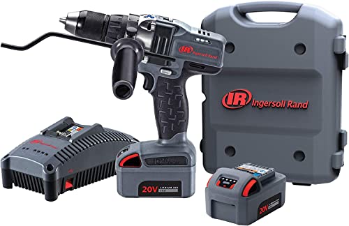 Ingersoll Rand D5140-K22-EU Akku Bohrmaschine/Schrauber, 1/2-Zoll 20V, 2x BL2022 Li-Ion-Akkus 5,0 Ah und Ladegerät in 1 Tragekoffer Ingersoll Rand D5140-K22-EU Akku Bohrmaschine/Schrauber, 1/2-Zoll 20V, 2x BL2022 Li-Ion-Akkus 5,0 Ah und Ladegerät in 1 Tragekoffer von Ingersoll-Rand