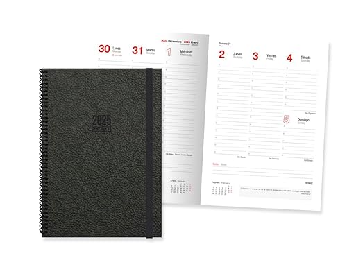 Ingraf Tokio Kalender, Wochenansicht, 17 x 24 cm, Schwarz 2025 Ingraf Tokio Kalender, Wochenansicht, 17 x 24 cm, Schwarz 2025 von Ingraf