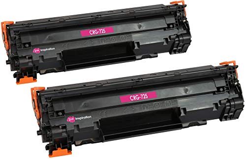 2 Premium Toner kompatibel für Canon CRG 725 I-Sensys LBP-6000, LBP-6000B, LBP-6018, LBP-6020, LBP-6020B, MF-3010 | 1.600 Seiten von Ink Inspiration