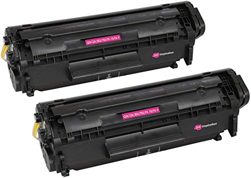 Ink Inspiration 2 Premium Toner für Laserjet 1010 1012 1015 1018 1020 1022 1022n 1022nw 3010 3015 3020 3030 3050 3055 M1005 M1319f MFP | kompatibel zu Q2612A 12A | 2.000 Seiten von Ink Inspiration