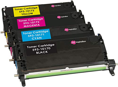 Ink Inspiration 4er Set Premium Toner kompatibel für Dell 3110, 3110cn, 3115, 3115cn | 8.000 Seiten von Ink Inspiration