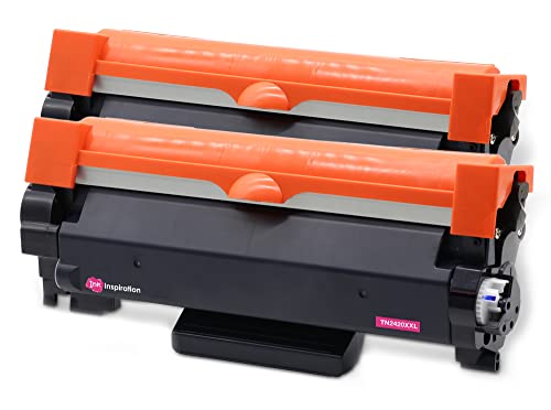 Ink Inspiration TN2420 Kompatibel für MFC-L2710DW Hohe Kapazität Schwarz als Ersatz für Toner TN-2420 TN2410 für Brother HL-L2350DW HL-L2375DW MFC-L2710DN MFC-L2750DW DCP-L2530DW von Ink Inspiration