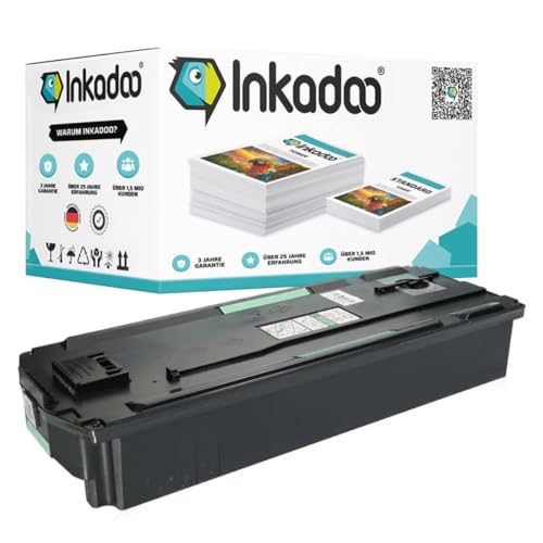 Inkadoo Kompatibel Resttonerbehälter für Ricoh 418425 IM C 4500 IM C 5500 Series IM C 6000 IM C 5500 IM C 4500 A ca. 100.000 Seiten Tonerbehälter, Resttonerbox, Toner-Entsorgung von Inkadoo