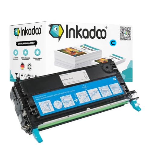 Inkadoo Kompatibler Toner als Ersatz zu HP CB401A / 642A Color Laserjet CP 4000 Series Color Laserjet CP 4005 DN Color Laserjet von Inkadoo