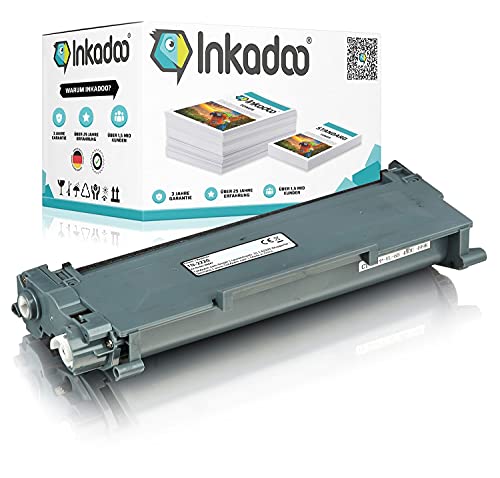 Inkadoo Toner Vorteilspack kompatibel mit Brother TN-2220 / DR-2200 enthält 1x Bildtrommel / 1x Tonerkartusche DR2200 von Inkadoo