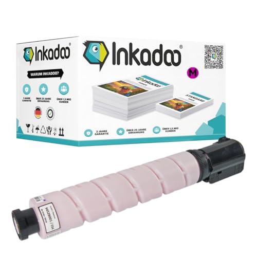 Inkadoo Toner für Canon 9453B001 / 034 Kompatibel IR-C 1225 iF imageRUNNER C 1200 Series imageRUNNER C 1225 i-SENSYS MF 810 CDN Tonerkartusche, Tonerpatronen, Drucker Toner von Inkadoo