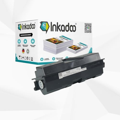 Inkadoo Toner für Kyocera/Mita 1T02H50EU0 / TK-140 FS-1100 N FS-1100 FS-1100 Arztdrucker FS-1100 TN Schwarz ca. 4.000 Seiten Tonerkartusche, Tonerpatronen, Drucker Toner von Inkadoo