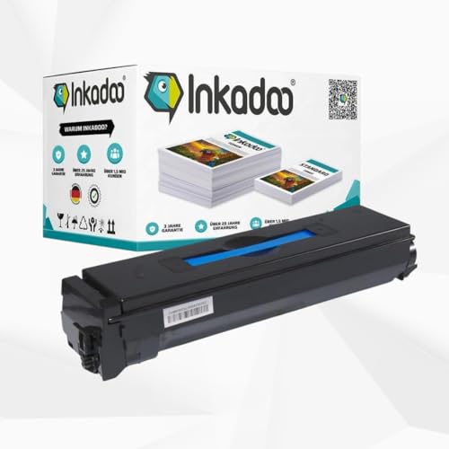 Inkadoo Toner für Kyocera/Mita 1T02HM0EU0 / TK-550K FS-C 5200 DN Magenta ca.7.000 Seiten Tonerkartusche, Tonerpatronen, Drucker Toner von Inkadoo