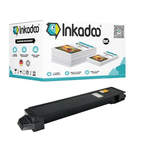 Inkadoo Toner für Kyocera/Mita 1T02K00NL0 / TK-895K Schwarz Kompatibel FS-C 8025 MFP FS-C 8020 MFP FS-C 8520 MFP FS-C 8525 MFP ca. 12.000 Seiten Tonerkartusche, Tonerpatronen, Drucker Toner Inkadoo Toner für Kyocera/Mita 1T02K00NL0 / TK-895K Schwarz Kompatibel FS-C 8025 MFP FS-C 8020 MFP FS-C 8520 MFP FS-C 8525 MFP ca. 12.000 Seiten Tonerkartusche, Tonerpatronen, Drucker Toner von Inkadoo
