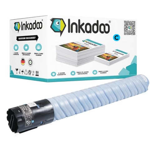 Inkadoo Toner kompatibel mit Konica Minolta A11G451 / TN-216C Toner Bizhub C 220 Bizhub C 280 von Inkadoo