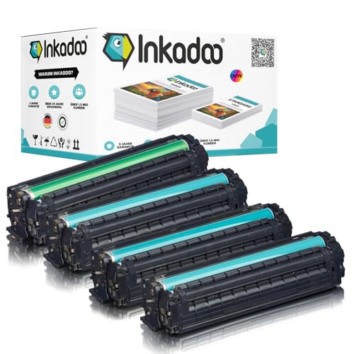 Inkadoo Toner kompatibel mit Samsung CLT-Y504S/ELS / Y504 Toner CLP-415 NW CLP-415 N Premium Line Xpress C 1810 W CLP-415 N CLX-4195 N von Inkadoo