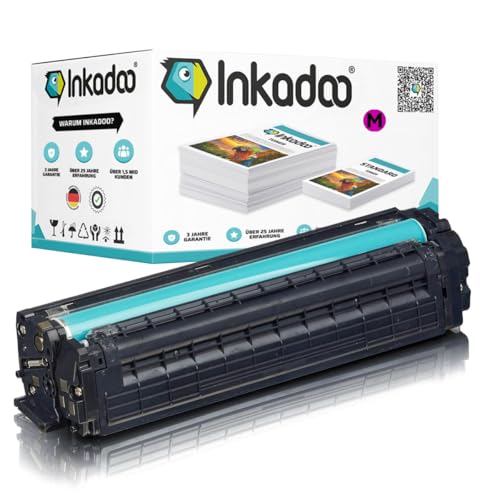 Inkadoo Toner kompatibel mit Samsung CLT-Y504S/ELS / Y504 Toner CLP-415 NW CLP-415 N Premium Line Xpress C 1810 W CLP-415 N CLX-4195 N von Inkadoo