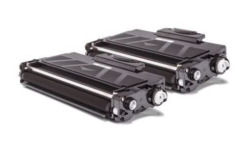 Inkadoo Toner sparset kompatibel mit Brother TN-2220 enthält 2X Tonerkartusche HL-2200 Series DCP-7070 DW Fax 2950 MFC-7860 DN HL-2215 von Inkadoo