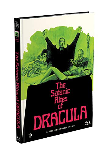 DRACULA BRAUCHT FRISCHES BLUT - 2-Disc Mediabook Cover K [Blu-ray + DVD] Limited 88 Edition - Uncut (in HD neu abgetastet) von Inked Pictures / Hansesound