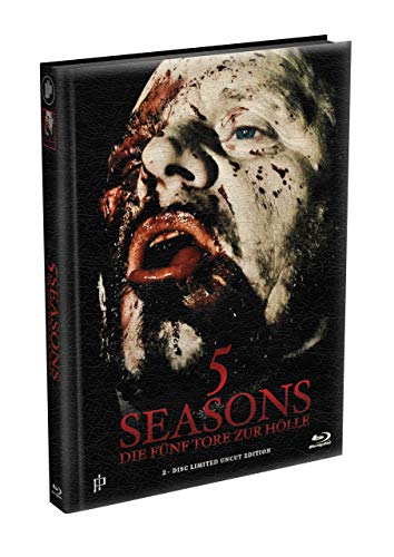 5 SEASONS - Die fünf Tore zur Hölle - 2-Disc wattiertes Mediabook - Cover H (Blu-ray + DVD) Limited 22 Edition - Uncut von Inked Pictures