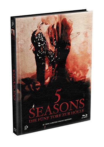 5 SEASONS - Die fünf Tore zur Hölle - 2-Disc wattiertes Mediabook - Cover S (Blu-ray + DVD) Limited 22 Edition - Uncut von Inked Pictures