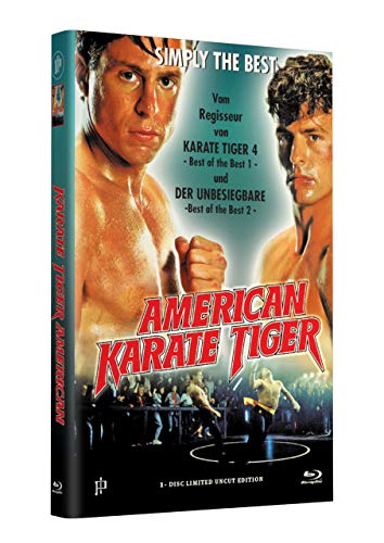 AMERICAN KARATE TIGER - Grosse Hartbox Cover A [Blu-ray] Limited 33 Edition - Uncut von Inked Pictures