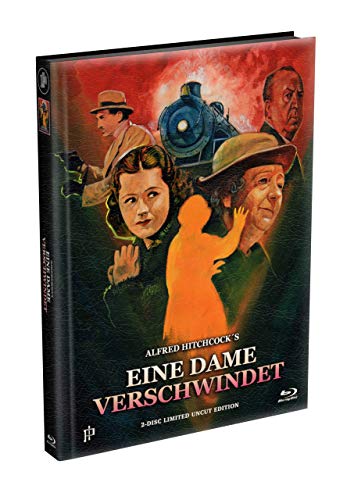 Alfred Hitchcock´s - EINE DAME VERSCHWINDET (The Lady Vanishes) 1938 - 2-Disc wattiertes Mediabook Cover A [Blu-ray + DVD] Limited 500 Edition - Uncut von Inked Pictures
