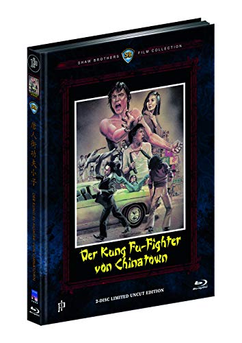 DER KUNG FU-FIGHTER VON CHINATOWN - CHINATOWN KID (Blu-ray + DVD) - Cover A - Mediabook - Limited 333 Edition - Uncut (Shaw Brothers) von Inked Pictures