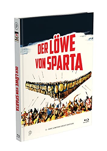 DER LÖWE VON SPARTA - 2-Disc Mediabook Cover A [Blu-ray + DVD] Limited 50 Edition - Uncut von Inked Pictures