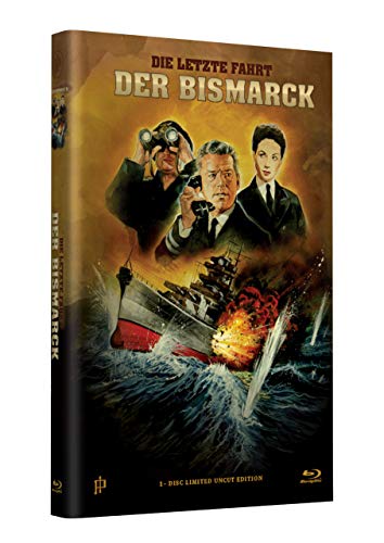 DIE LETZTE FAHRT DER BISMARCK - Hollywood Classic Hartbox Collection - Grosse Hartbox Cover A [Blu-ray] Limited 50 Edition - Uncut von Inked Pictures