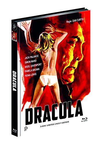 DRACULA (1974) (Blu-ray + DVD) - Cover A - Mediabook - Limited 111 Edition - UNCUT von Inked Pictures