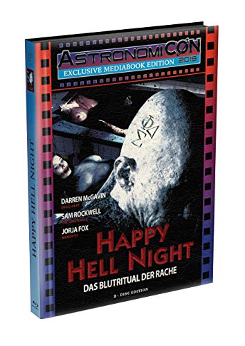 HAPPY HELL NIGHT - 2-Disc wattiertes Mediabook - ASTRO Kult-Edition - Cover A (Blu-ray + DVD) Limited 50 Edition - Uncut von Inked Pictures