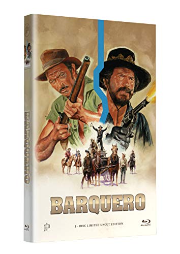 Hollywood Classic Hartbox Collection "BARQUERO" - Grosse Hartbox Cover A [Blu-ray] Limited 50 Edition - Uncut von Inked Pictures