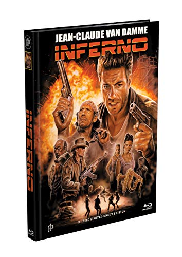 INFERNO (Jean-Claude Van Damme) - 2-Disc Mediabook Cover F [Blu-ray + DVD] Limited 555 Edition - Uncut von Inked Pictures