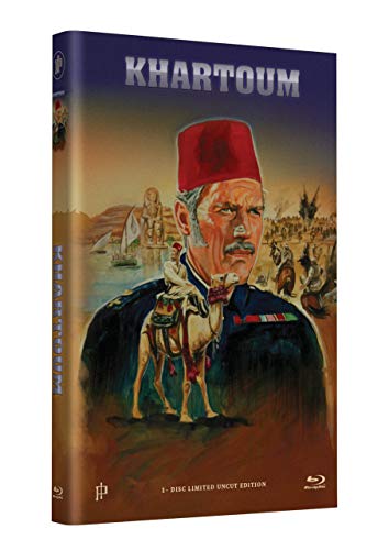 KHARTOUM - Hollywood Classic Hartbox Collection - Grosse Hartbox Cover A [Blu-ray] Limited 50 Edition - Uncut von Inked Pictures
