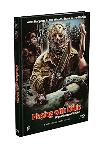 PLAYING WITH DOLLS 1 - 2-Disc Mediabook Cover A [Blu-ray + DVD] Limited 500 Edition - Uncut von Inked Pictures