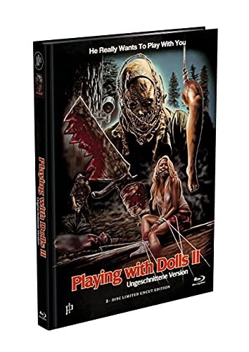 PLAYING WITH DOLLS 2 - 2-Disc Mediabook Cover A [Blu-ray + DVD] Limited 500 Edition - Uncut von Inked Pictures