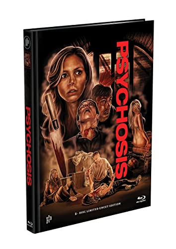 PSYCHOSIS – 2-Disc Mediabook Cover A (Blu-ray + DVD) Limited 500 Edition - UNCUT von Inked Pictures
