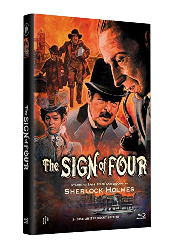 SHERLOCK HOLMES - DAS ZEICHEN DER VIER - Grosse Hartbox Cover A [Blu-ray] Limited 33 Edition - Uncut von Inked Pictures