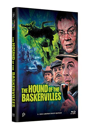 SHERLOCK HOLMES - DER HUND VON BASKERVILLE - Grosse Hartbox Cover A [Blu-ray] Limited 33 Edition - Uncut von Inked Pictures