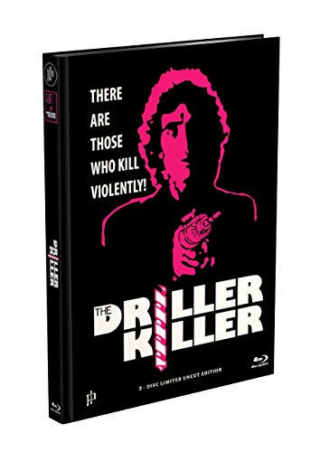 THE DRILLER KILLER - 2-Disc Mediabook Cover D (Blu-ray + DVD) Limited 66 Edition - Uncut von Inked Pictures