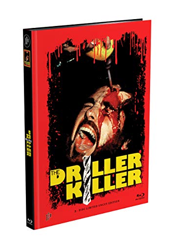 THE DRILLER KILLER - 2-Disc Mediabook Cover E (Blu-ray + DVD) Limited 66 Edition - Uncut von Inked Pictures