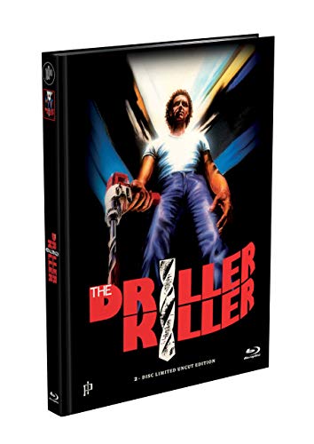 THE DRILLER KILLER - 2-Disc Mediabook Cover F (Blu-ray + DVD) Limited 66 Edition - Uncut von Inked Pictures